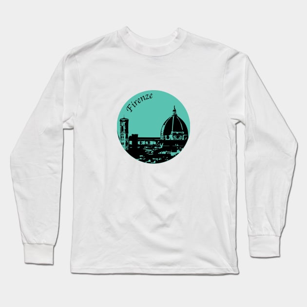 Duomo, Florence, Italy Long Sleeve T-Shirt by NickiPostsStuff